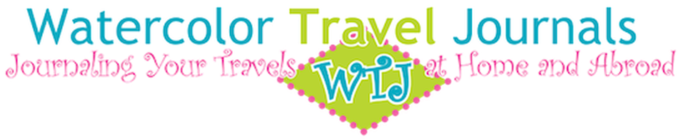 Watercolor Travel Journals Are A Great Way To - Circle (1008x217), Png Download