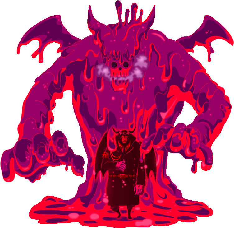 Magellan Venom Demon Mode By Alexiscabo1 - Magellan One Piece Venom Demon (757x743), Png Download