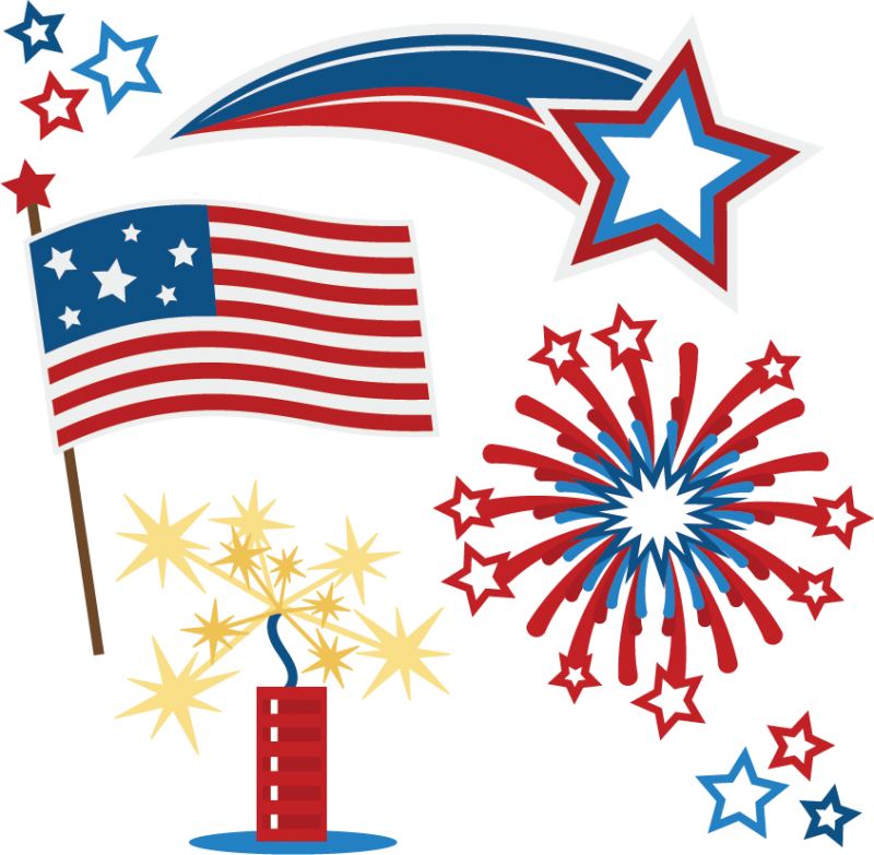 19 4th Of July Jpg Royalty Free Png Huge Freebie Download - 4th July Firework Svg (800x783), Png Download