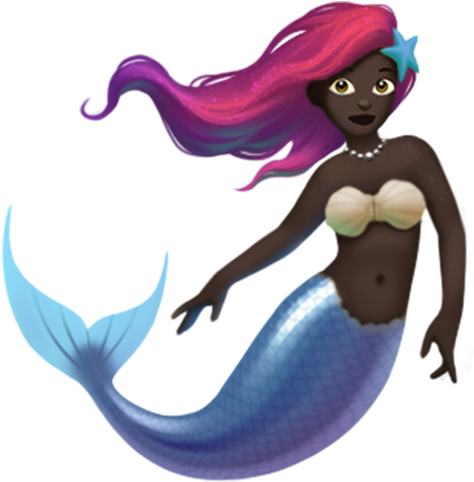 Mermaid - Apple Mermaid Emoji (571x571), Png Download