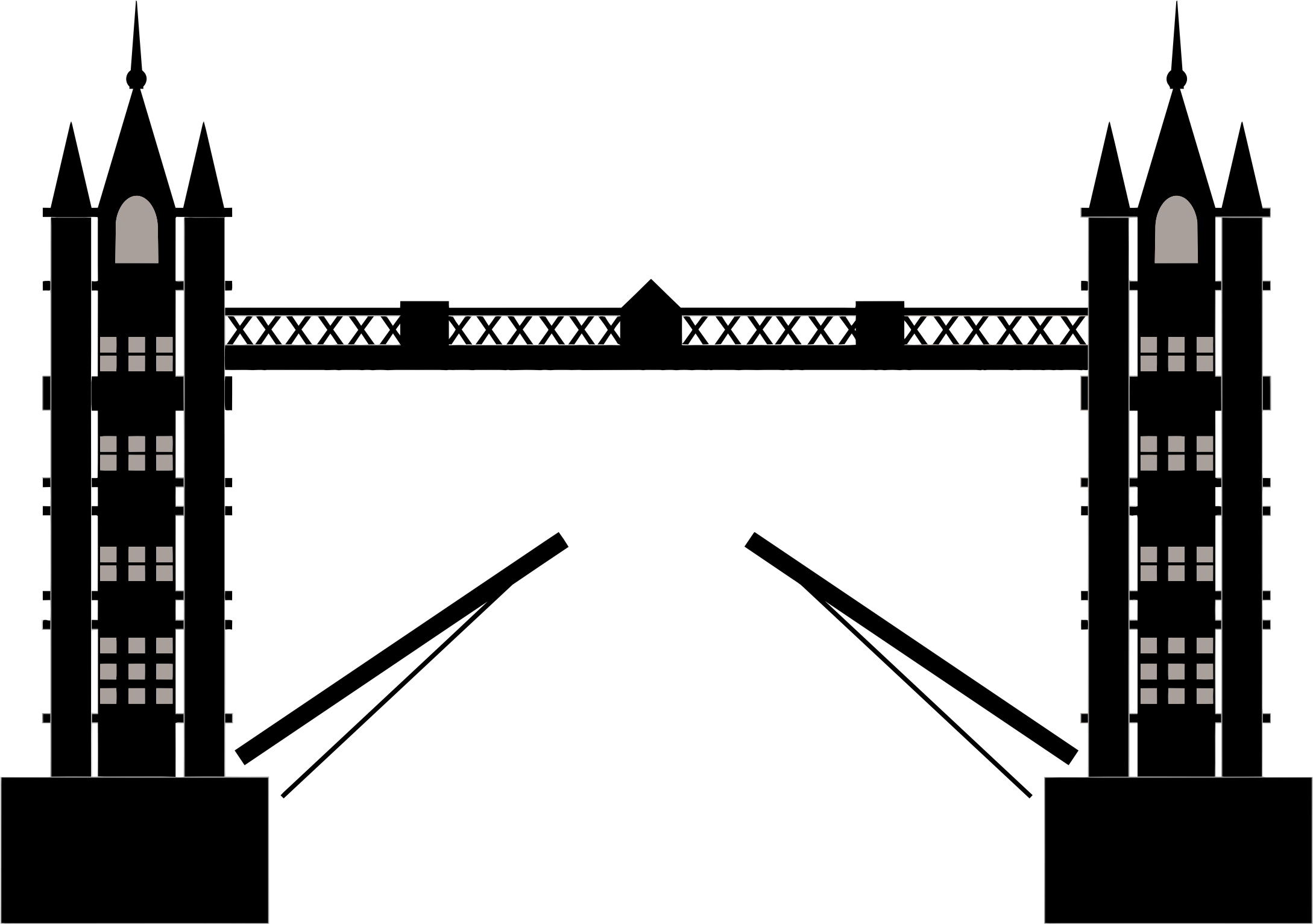 This Free Icons Png Design Of London Tower Bridge (2178x1533), Png Download