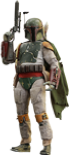 Boba Fett - Star Wars Hot Toys Boba Fett Sixth Scale Figure (600x315), Png Download