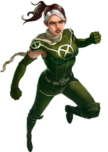 Rogue Marvel Xp - Rogue X Men Png (360x502), Png Download