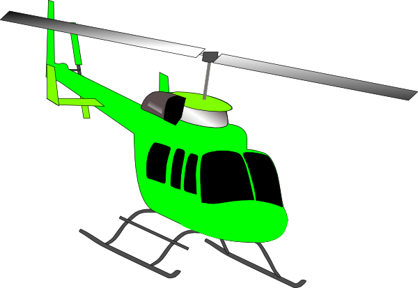 Fire Vector Helicopter - Helicopter Clip Art Png (600x413), Png Download