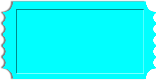 How To Set Use Lt Blue Ticket Svg Vector (600x309), Png Download