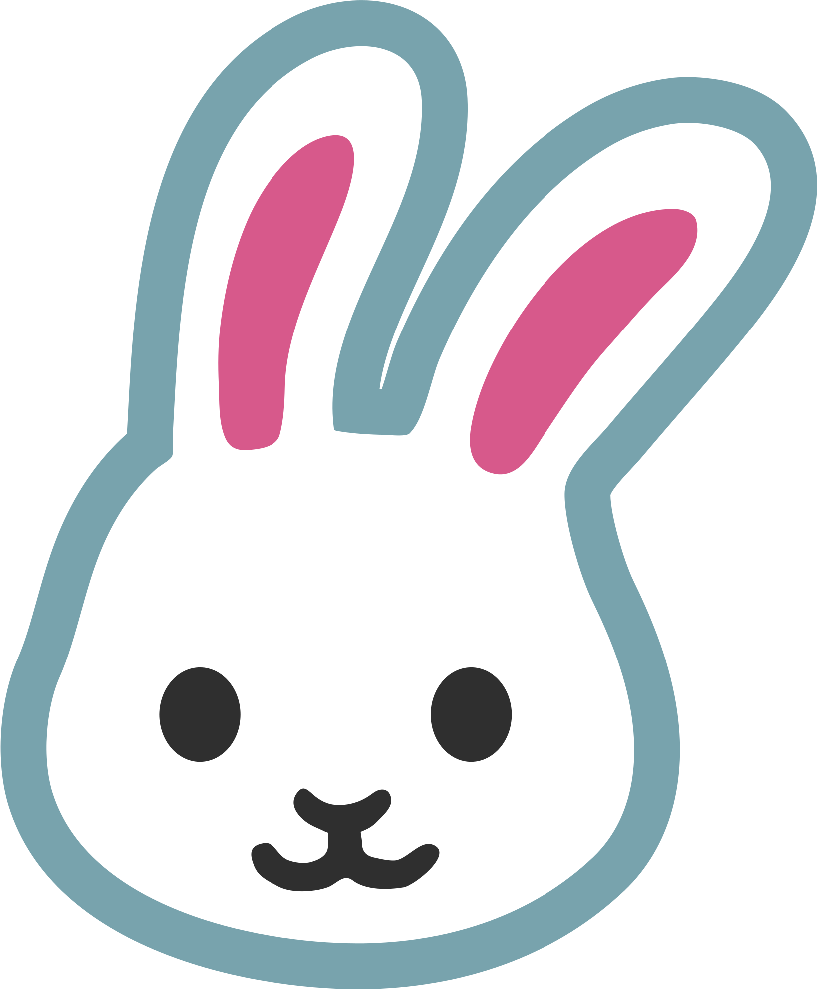 Clip Art Free Download Emoji Png For Free Download - Bunny Emoji (2000x2000), Png Download