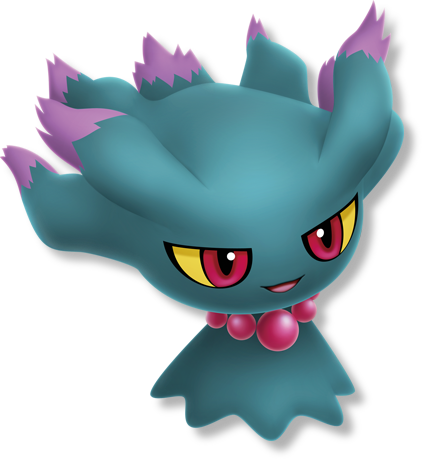 200misdreavus Pp2 - Shiny Misdreavus (423x460), Png Download