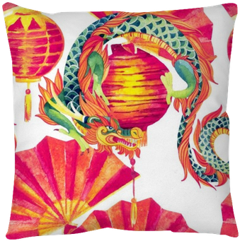 Chinese Dragon Watercolor Seamless Pattern - Arte Da Guerra - O Tratado Militar Mais Antigo Do Mundo (400x400), Png Download