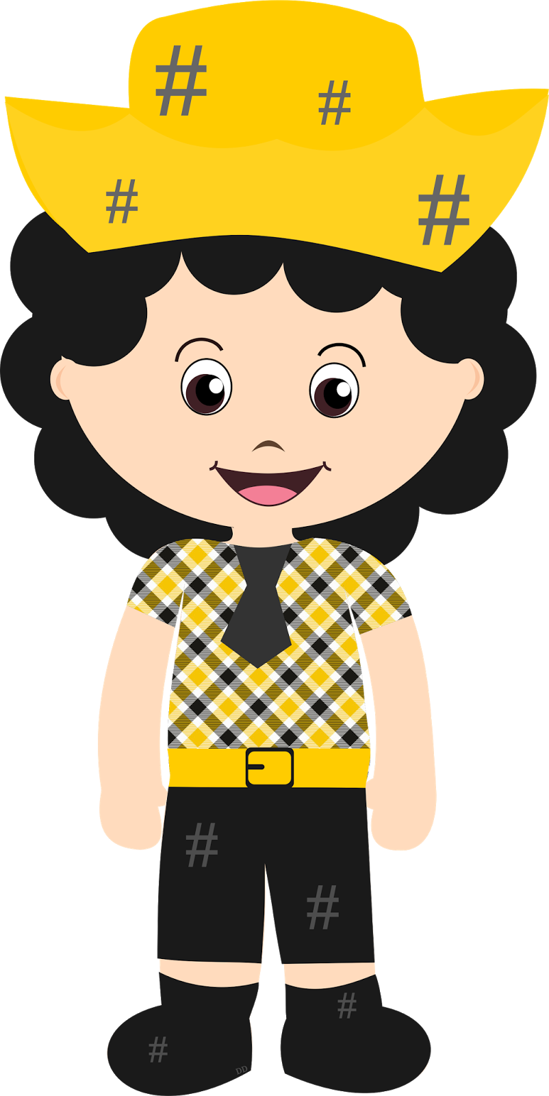 Festa Junina Vestidos Caipiras Pinterest Clip Art - Boneco São João Png (802x1600), Png Download