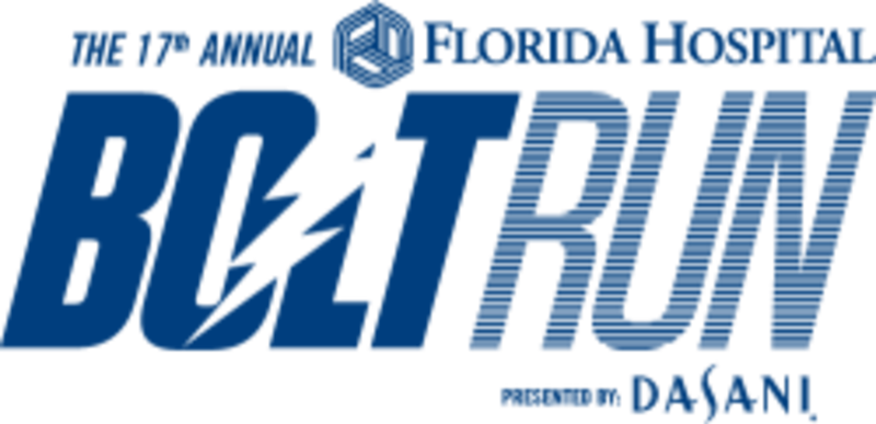 17th Annual Florida Hospital Bolt Run Presented By - Tampa Bay Bolts Run (800x387), Png Download