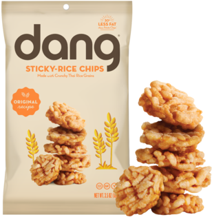 Chips That Taste Like Bottom Of The Pan Rice - Sticky Rice Chips (590x332), Png Download