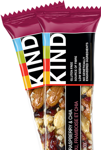 Share - Kind Cashew Raspberry & Chia (351x495), Png Download