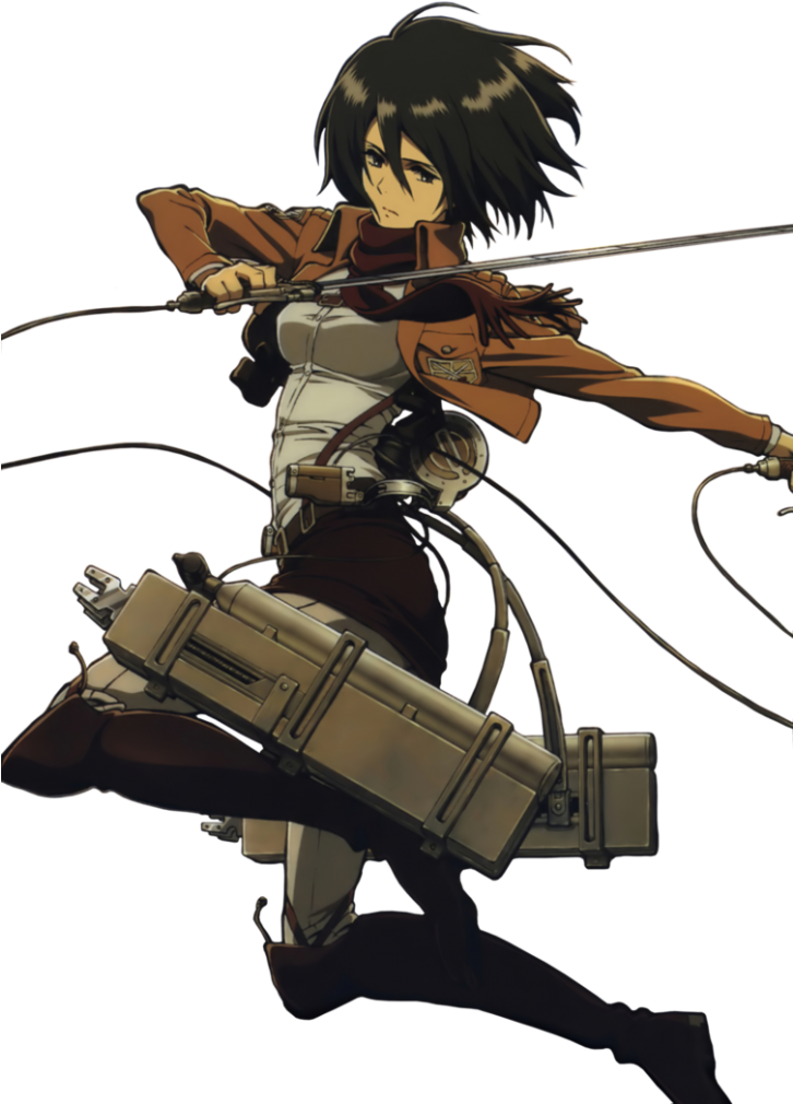 Shingeki No Kyojin Mikasa - Attack On Titan, 1 Dvd (limited Edition) Dvd (725x1024), Png Download