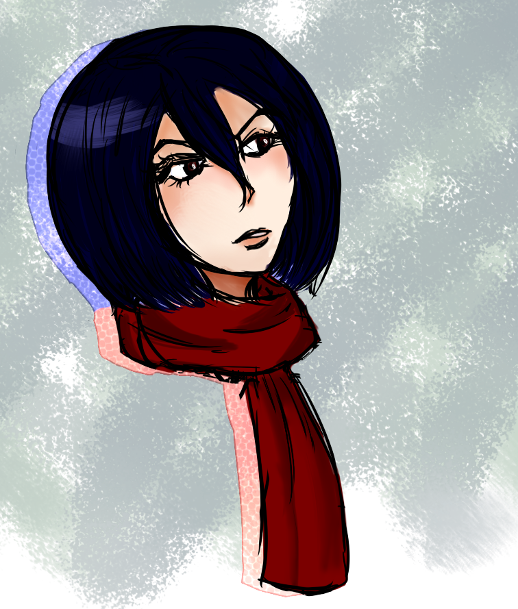 “ And I Don't Even Like Mikasa That Much I Finally - Mikasa Ackerman (756x889), Png Download