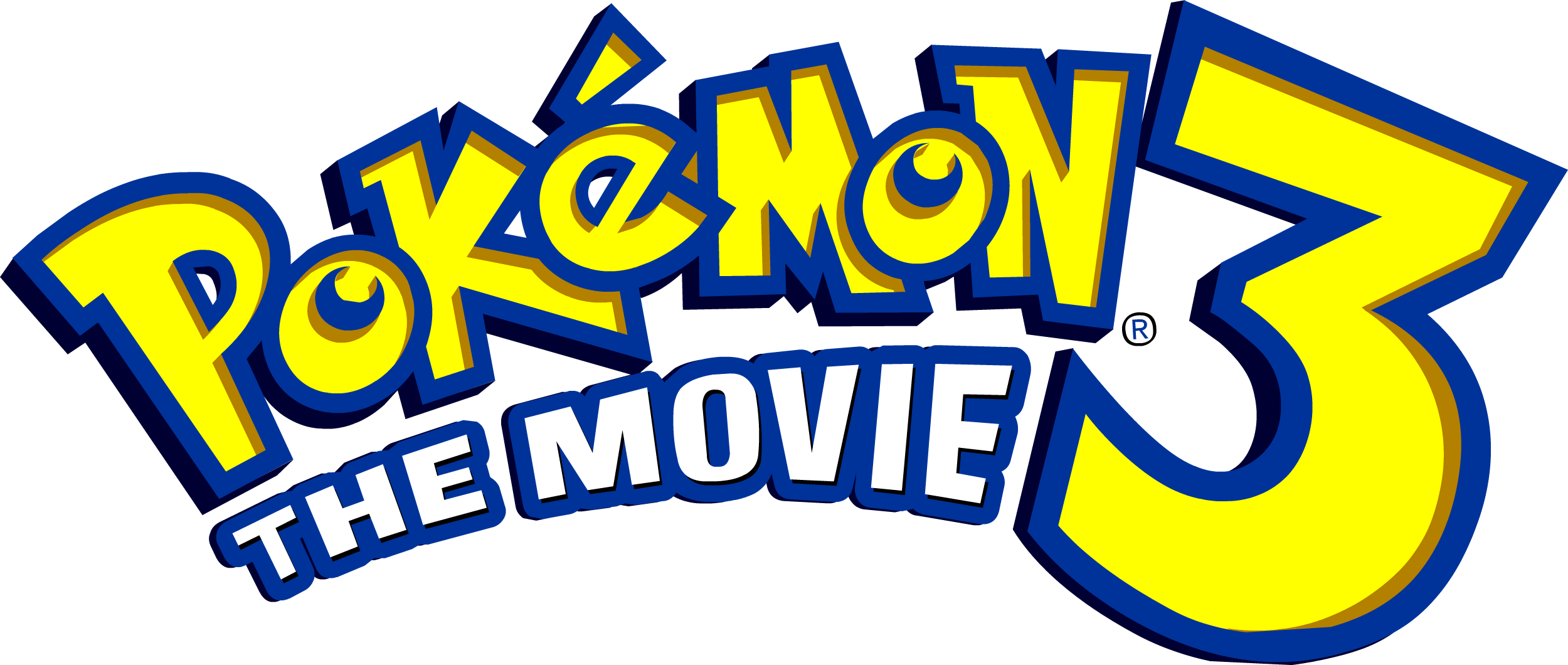 Download Pok 233 Mon The Movie Pokemon The Movie 3 Logo Png Image With No Background Pngkey Com