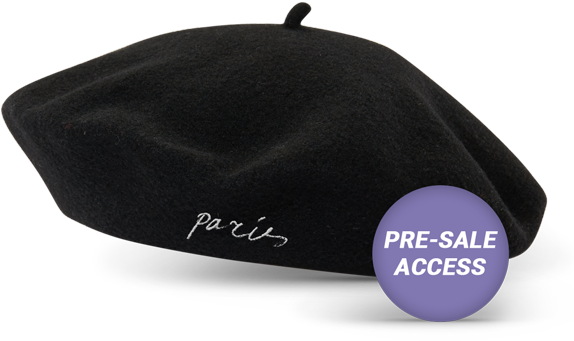 Paris Beret Album - Paris (600x600), Png Download