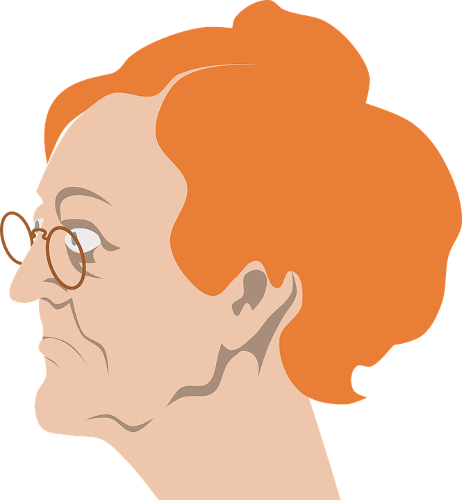 Grandmother Png Transparent Picture - Grandmother Vector Png (665x720), Png Download