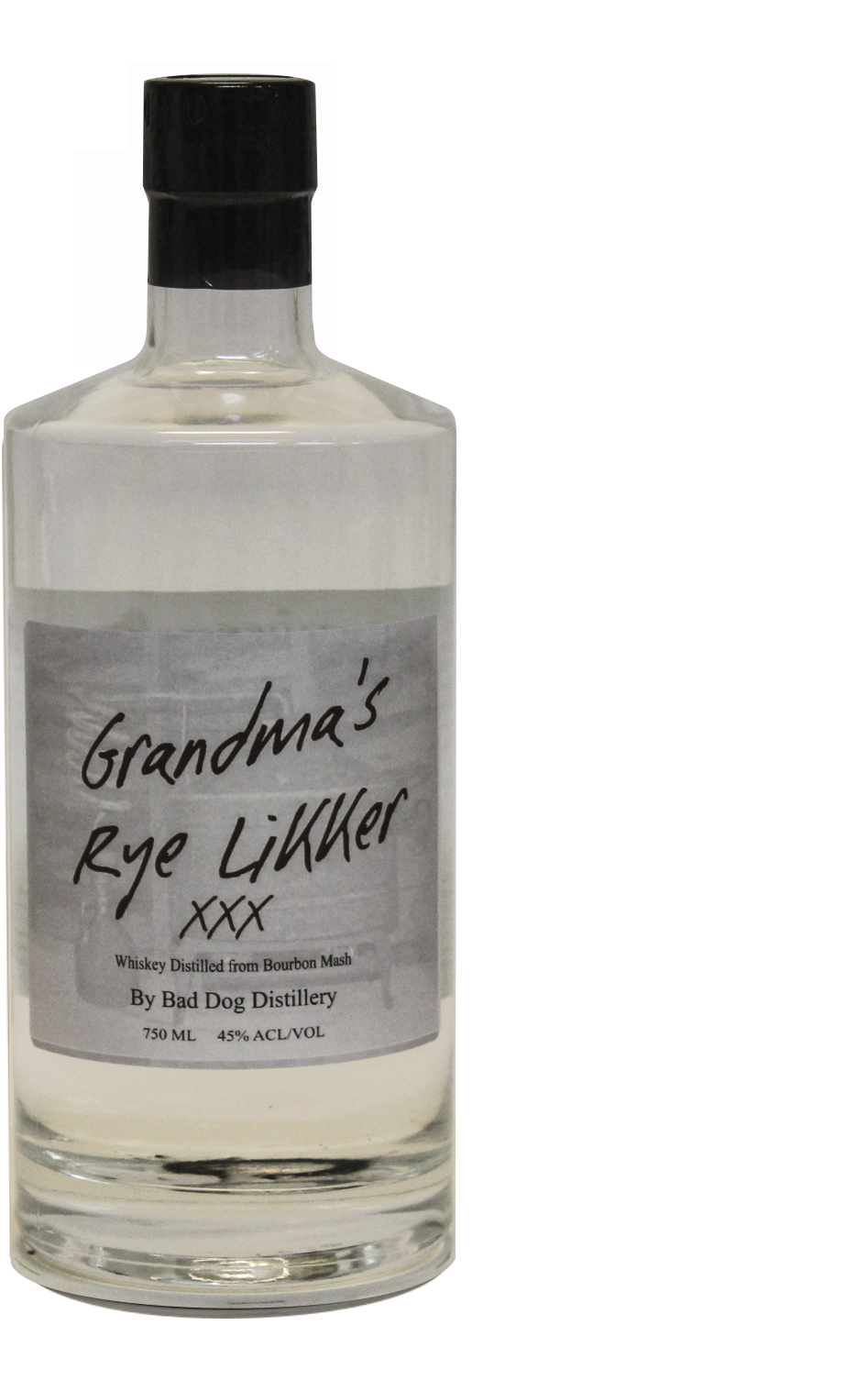 Bottle Grandma's Rye (947x1517), Png Download