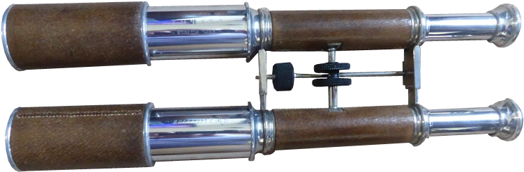 Vintage Binoculars Transparent Background Image - Monocular (750x300), Png Download