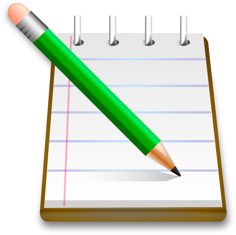 Download And Png Free - Notebook Pencil Transparent PNG Image with No  Background 