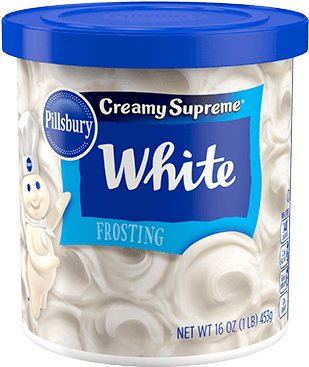 Creamy Supreme® White Frosting - Pillsbury White Frosting (400x400), Png Download