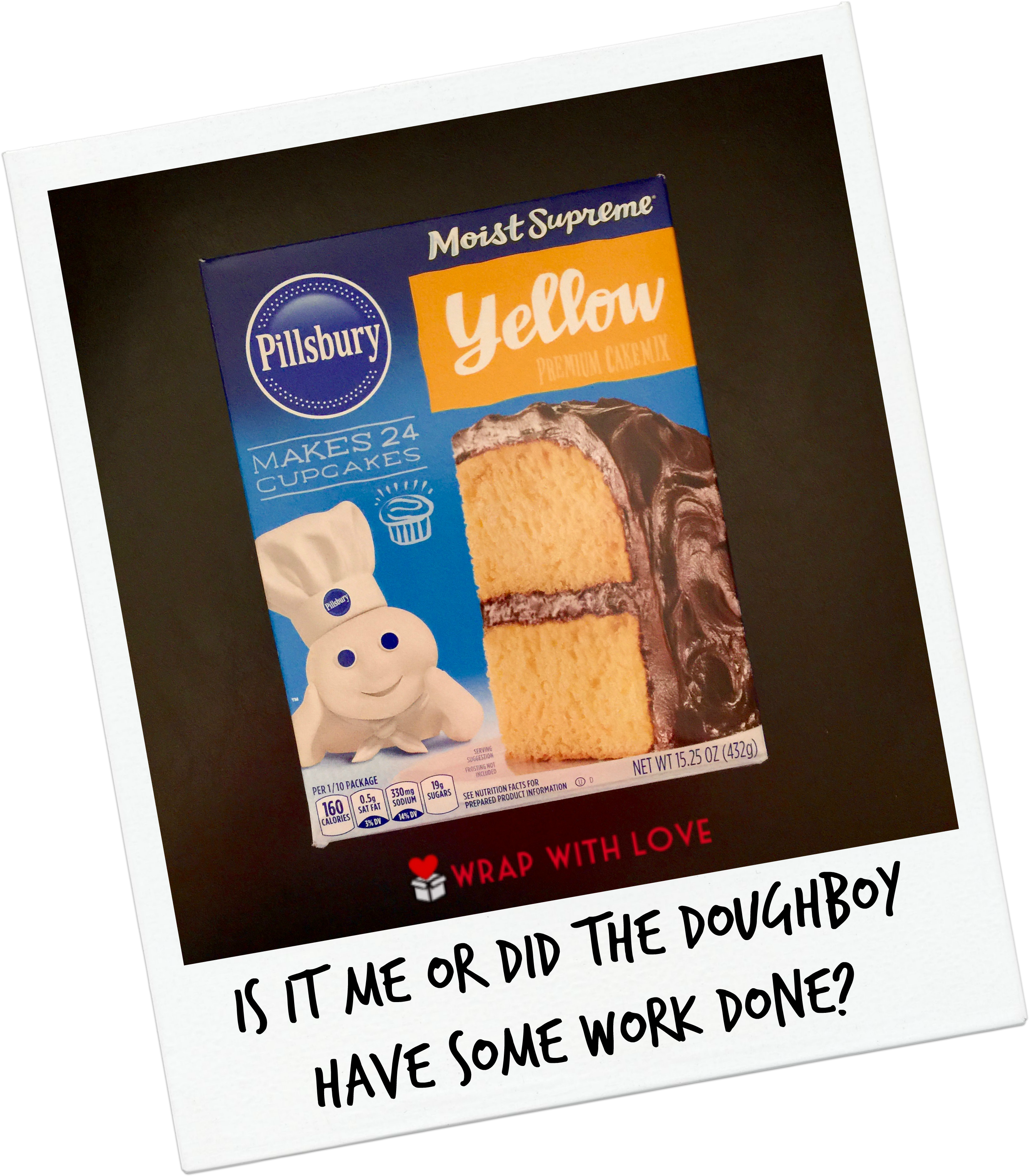 Post Navigation - Pillsbury Moist Supreme Cake Mix, Classic Yellow - (2700x3074), Png Download