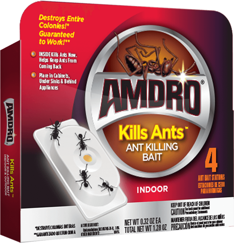4 Pk - Size - Amdro Ant Bait (1024x1024), Png Download