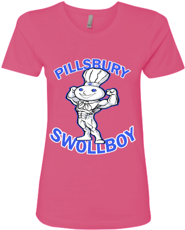 Pillsbury Swollboy - T-shirt (500x500), Png Download