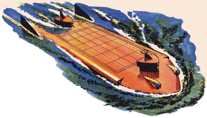 Submarine Aircraft Carrier - Submarine Aircraft Carrier Stingray (700x400), Png Download