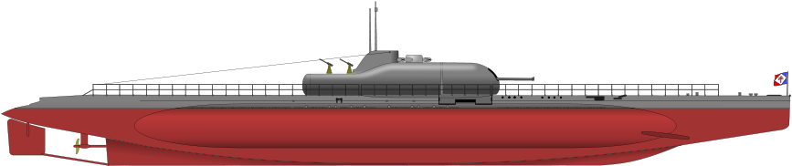 Submarine Png - French Submarine Surcouf (1000x482), Png Download