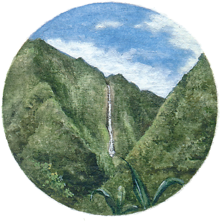 Cascade Blanche (439x441), Png Download