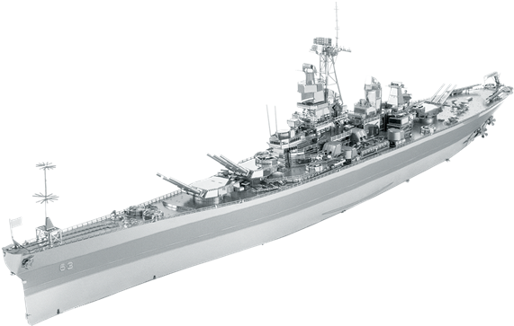 Metal Earth 3d Metal Model Diy Kits - Metal Earth Model Uss Arizona (620x392), Png Download