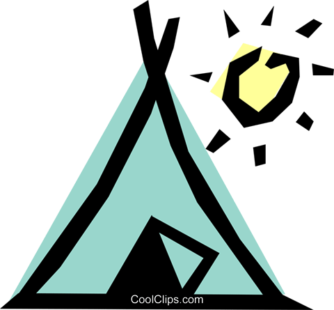 Teepee Clipart At Getdrawings - Zelt Clipart (480x445), Png Download