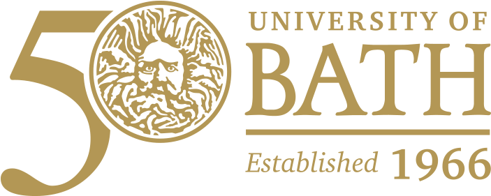 The University Bath Png Logo - University Of Bath 50th Anniversary (790x364), Png Download