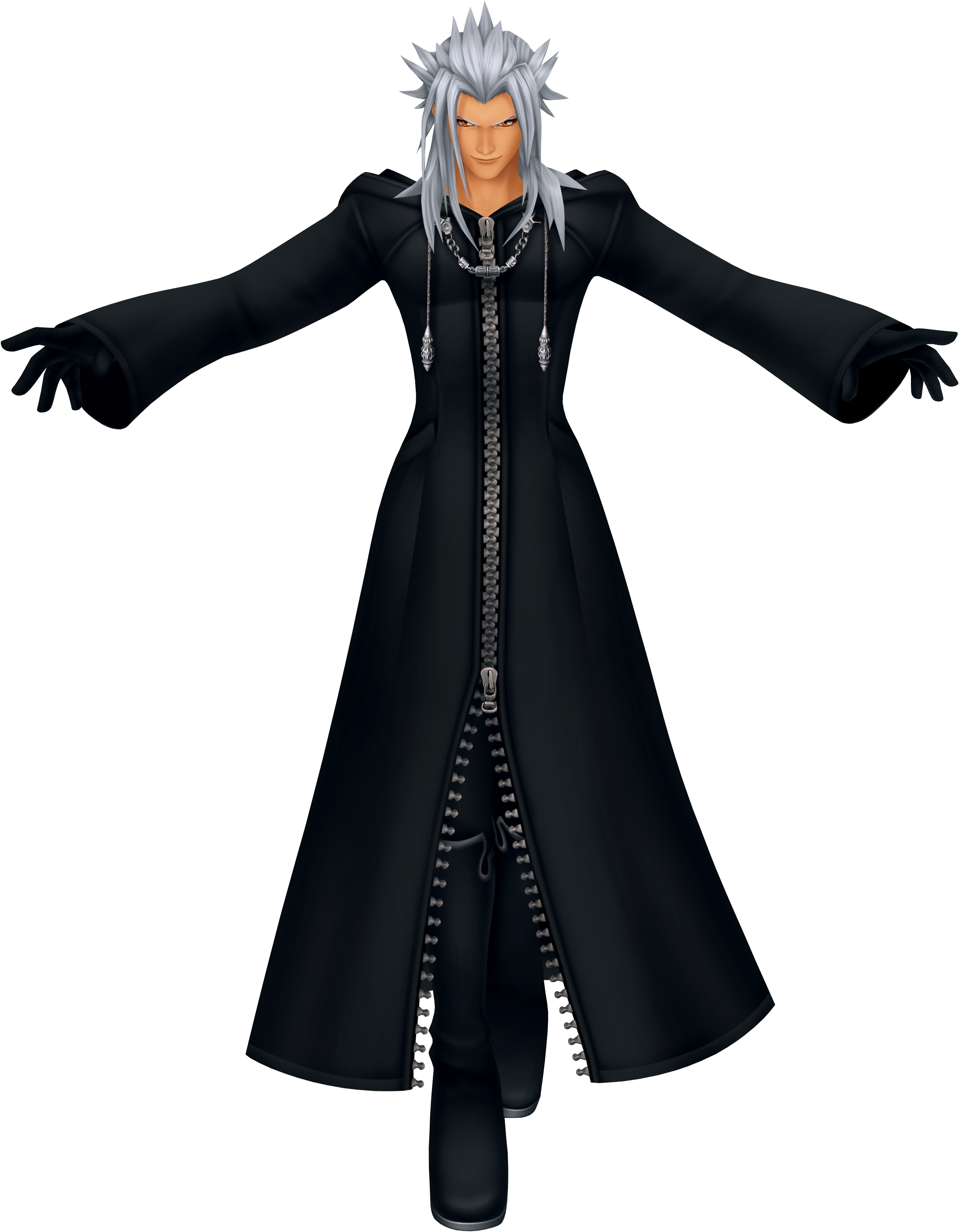 Xemnas Khd - Xemnas Kingdom Hearts (311x400), Png Download