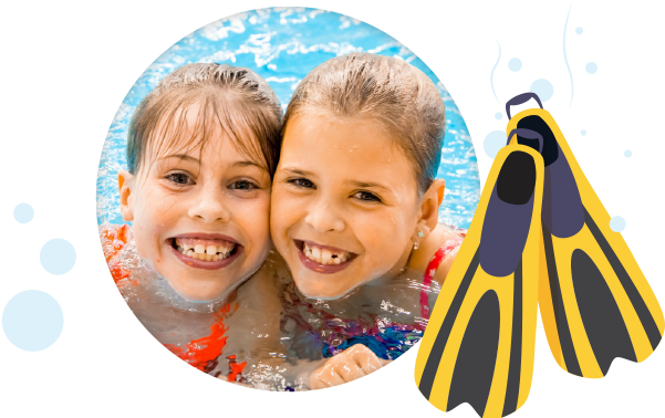 Children-swim3 - Child (612x378), Png Download