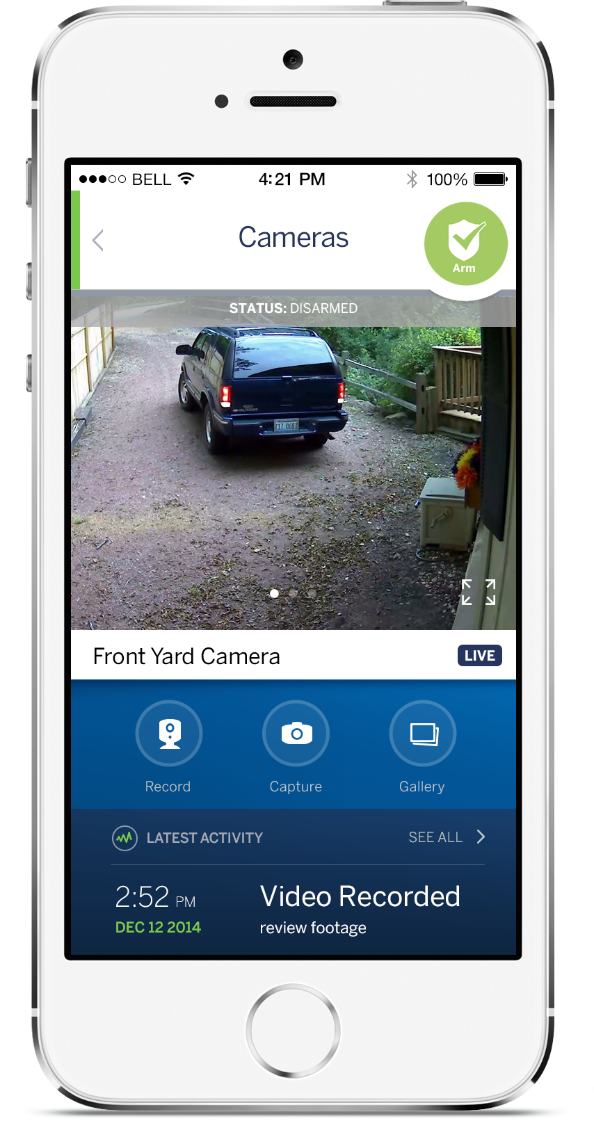 1127 Kb - Adt Pulse (854x1612), Png Download