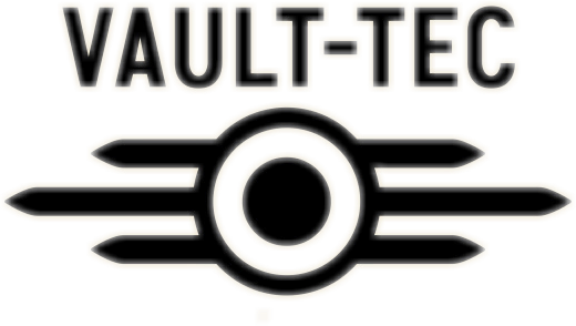 Vault Tec Sticker (520x294), Png Download