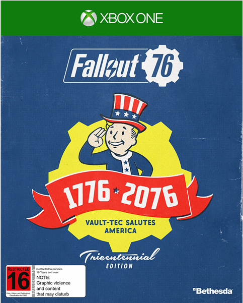 Fallout 76 Xbox One Cover (600x600), Png Download