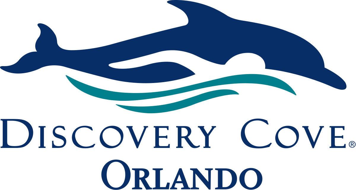 Many People Dream Of Swimming With Dolphins, A Once - Discovery Cove Orlando Logo (1200x641), Png Download