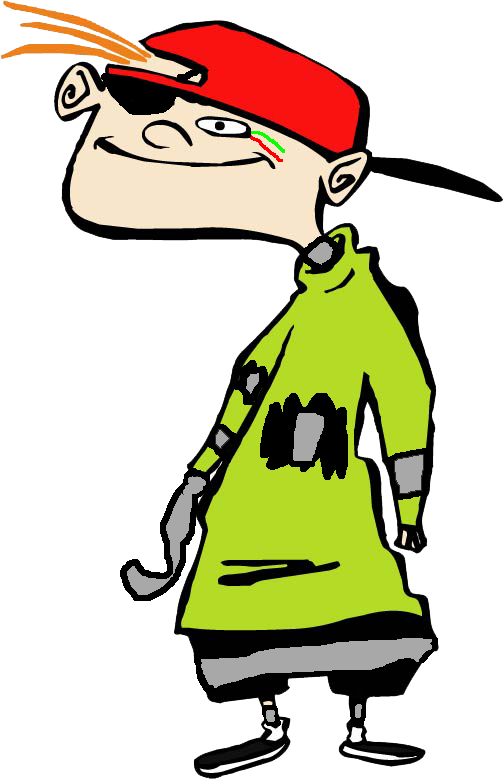 Kevin The Pirate - Ed Edd And Eddy Indian Guy (504x779), Png Download