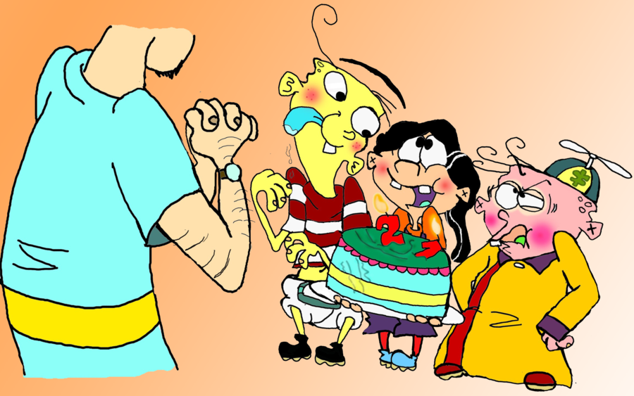 Ed, Edd And Eddy Hintergrund With Anime Called Ed Edd - Ed, Edd N Eddy (900x563), Png Download