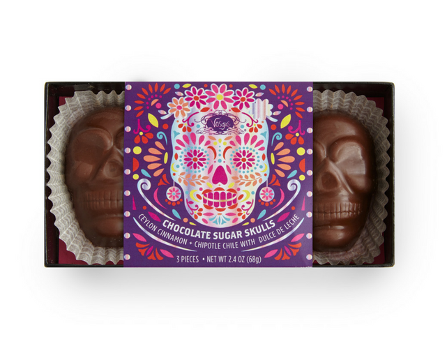 Smoked Chipotle Day Of The Dead Skulls, Set Of - Chipotle (640x640), Png Download