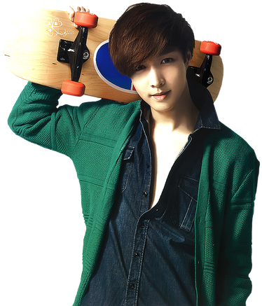 Exo-xiumin - Exo M Lay (400x455), Png Download