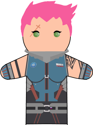 Overwatch Finger Puppets - Cartoon (500x500), Png Download