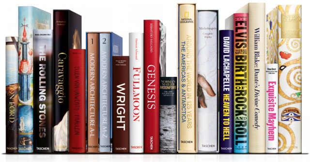 Taschen Books (640x335), Png Download