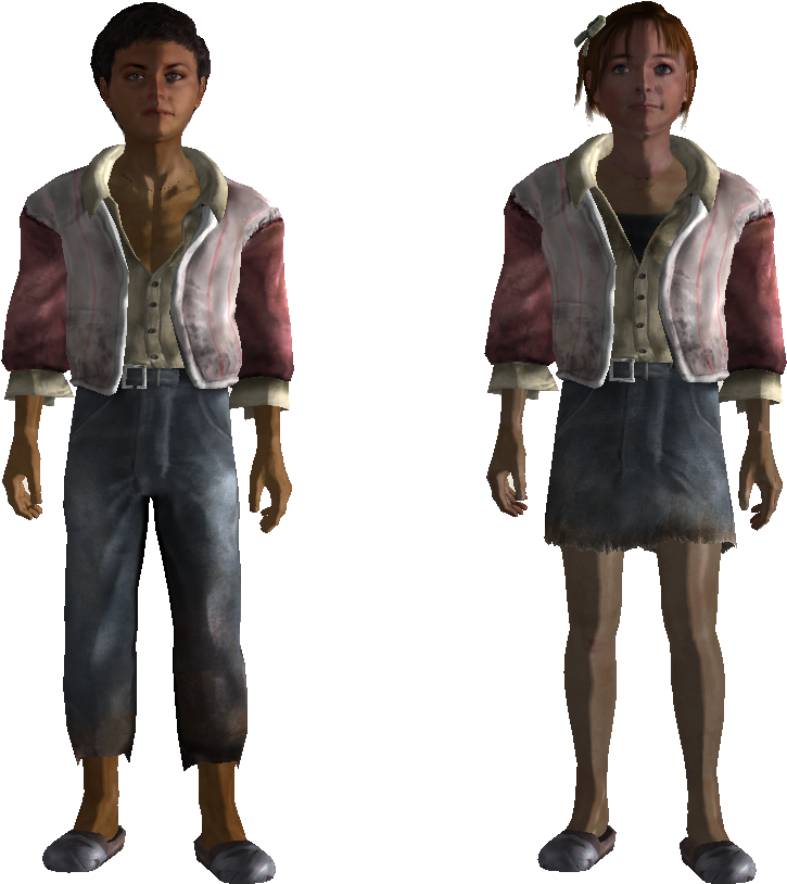 Athlete Of The Wastes Outfit - Fallout Pre War Kids Outfit (1044x835), Png Download
