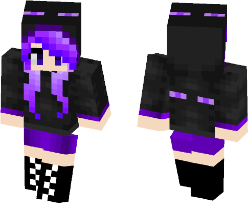 Female Minecraft Skins - Lil Uzi Vert Minecraft Skin (584x497), Png Download