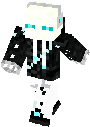 ice enderman Minecraft skin