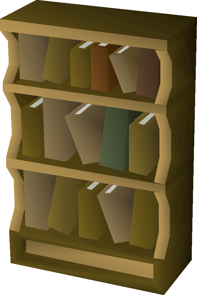 Bookcase - Wiki (640x956), Png Download
